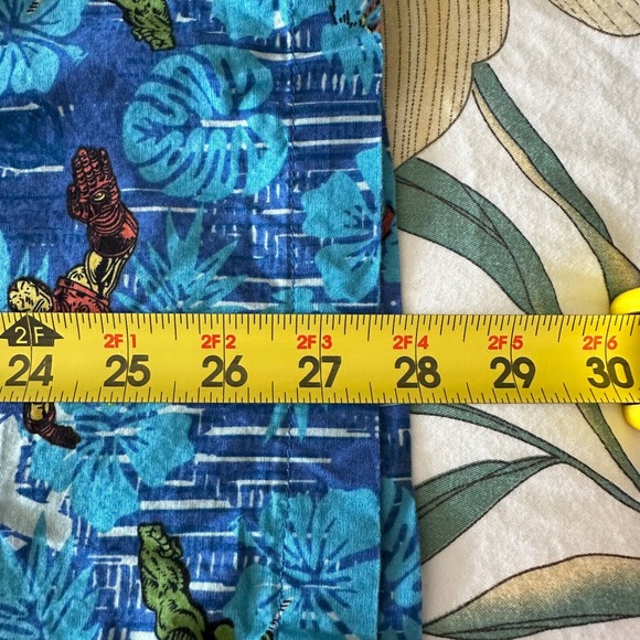 Marvel Avengers Hawaiian Shirt Classic Comics Button Up Short Sleeve Men's M - Picture 15 of 15